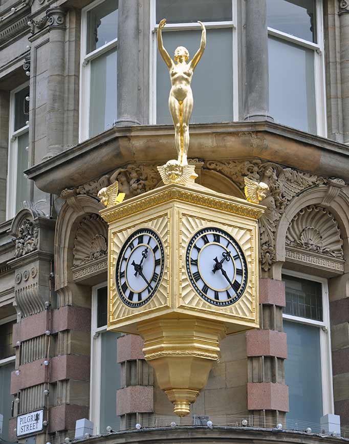 Goldsmith’s Jewellers Clock Newcastle